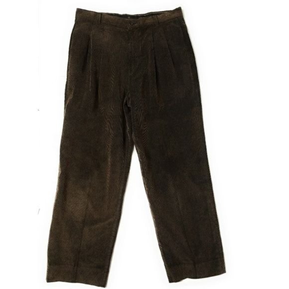 Ermenegildo Zegna Other - Ermenegildo Zegna Mens Vintage Pleated Tapered Trouser Pants Size 34x30